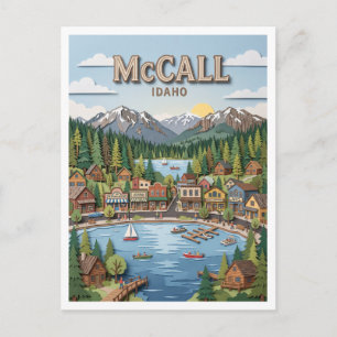 McCall Idaho Postkarte