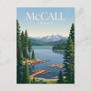 McCall Idaho Postkarte