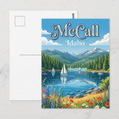 McCall Idaho Postkarte (Vorne/Hinten)