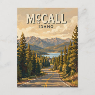 McCall, Idaho Postkarte