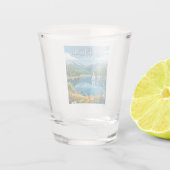McCall Idaho Schnapsglas (Rückseite)