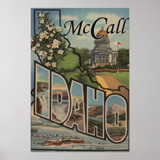 McCall, IdahoLarge Letter ScenesMcCall, ID Poster (Vorne)