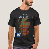 McCall Scottish Clan Tartan Scotland T-Shirt (Vorderseite)