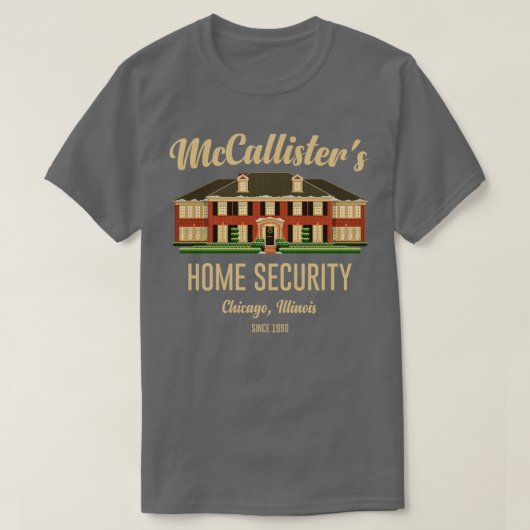 McCallisters Zuhause Security T-Shirt (Design vorne)