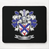 McCallum Familienwappen-Wappen Mousepad (Vorne)