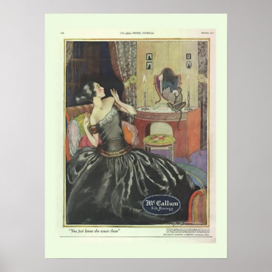 McCallum Hosiery Poster (Vorne)