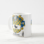 McCann Familienwappen Kaffeetasse (Vorderseite Links)