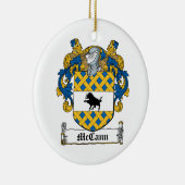 McCann Familienwappen Keramik Ornament (Rechts)