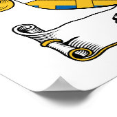 McCann-Familienwappen Poster (Ecke)