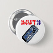 McCan't '08 Knopf Button (Vorne & Hinten)