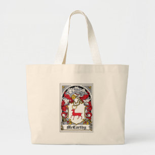 McCarthy Familienwappen Jumbo Stoffbeutel