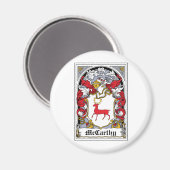 McCarthy-Familienwappen Magnet (Vorderseite/Rückseite)