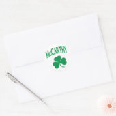 McCarthy Irish Runder Aufkleber (Umschlag)