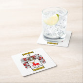 McCarthy Rechteckiger Pappuntersetzer (Vor Ort)