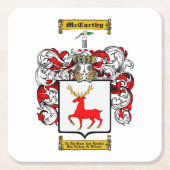 McCarthy Rechteckiger Pappuntersetzer (Vorderseite)