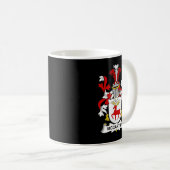 McCarthy-Wappen-Familienwappen Kaffeetasse (VorderseiteRechts)