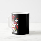 McCarthy-Wappen-Familienwappen Kaffeetasse (Vorderseite Links)