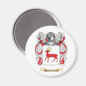 McCarthy-Wappen (Familienwappen) Magnet (Vorderseite/Rückseite)
