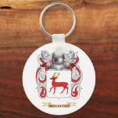 McCarthy-Wappen (Familienwappen) Schlüsselanhänger (Vorderseite)