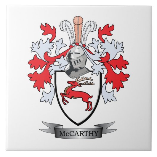 McCarthy Wappen Fliese (Vorderseite)
