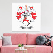 McCarthy-Wappen Leinwanddruck (Insitu (Wohnzimmer))