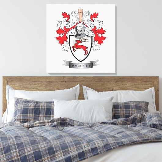 McCarthy-Wappen Leinwanddruck (Insitu (Schlafzimmer))