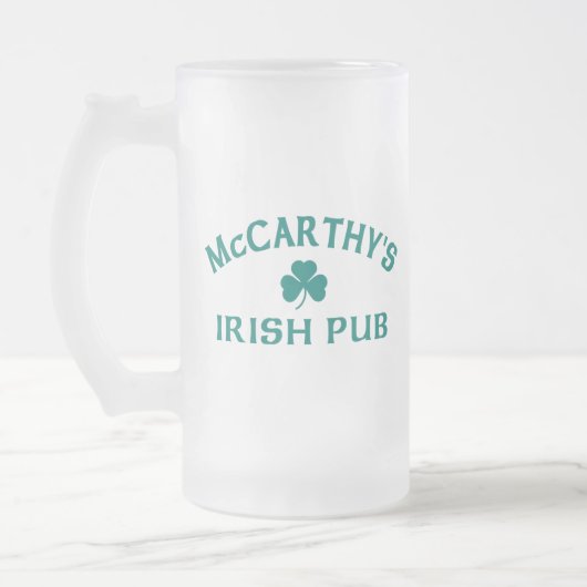 McCarthy's Irish Pub Mattglas Bierglas (Links)