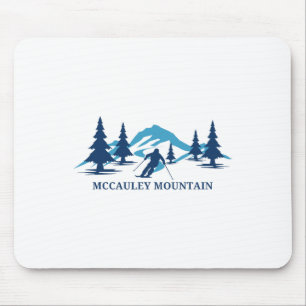Mccauley Mountain New York Skigebiet Skifahren Ski Mousepad
