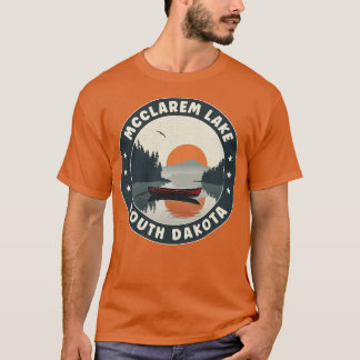 McClarem Lake South Dakota Sunset T-Shirt