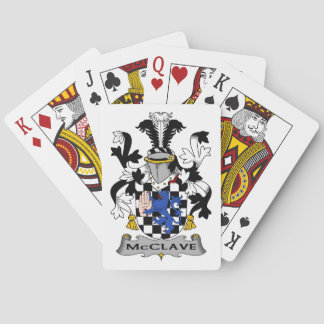 McClave-Familienwappen Spielkarten