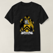 McClellan Coat of Arms McClellan Familienwappen T-Shirt (Design vorne)