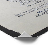 McClellan für Präsident Poster (Ecke)