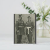 McClellan und McDowell Postkarte (Stehend Vorderseite)