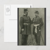 McClellan und McDowell Postkarte (Vorne/Hinten)