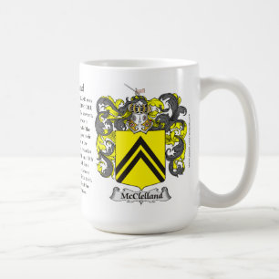 McClelland Familien-Wappen Kaffeetasse