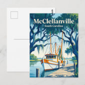 McClellanville USA Postkarte (Vorne/Hinten)