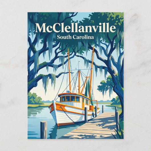 McClellanville USA Postkarte (Vorderseite)