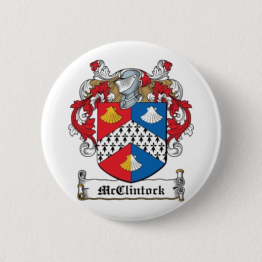 McClintock Familienwappen Button (Vorderseite)