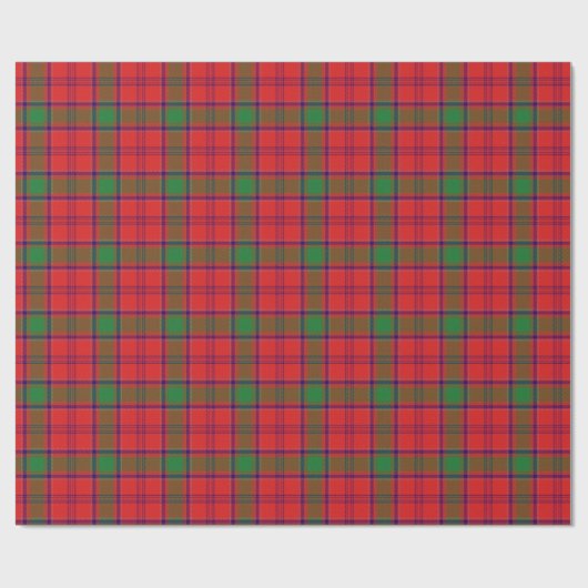 McClintock ScottishTartan Geschenkpapier (Flach)