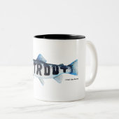 McCloud-River-Regenbogenforelle; Tasse (VorderseiteRechts)