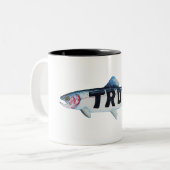 McCloud-River-Regenbogenforelle; Tasse (Vorderseite Links)