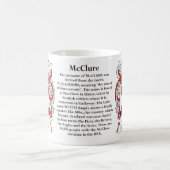 McClure Familien-Wappen Tasse (Mittel)