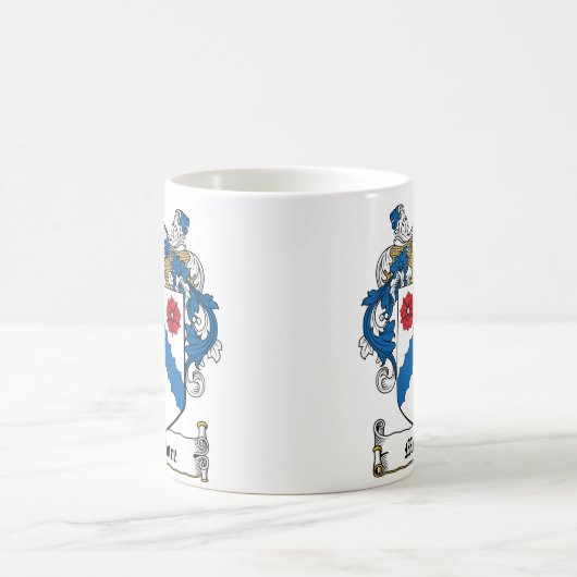 McClure Familienwappen Kaffeetasse (Mittel)