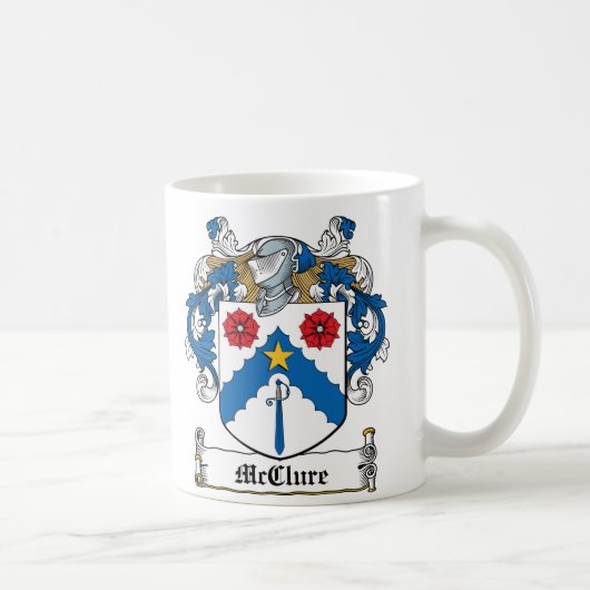 McClure Familienwappen Kaffeetasse (Rechts)