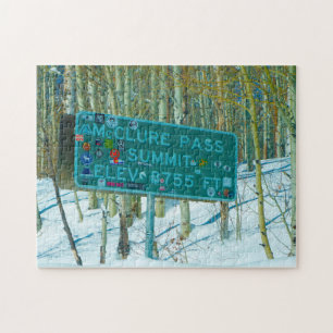 McClure Pass Colorado. Puzzle