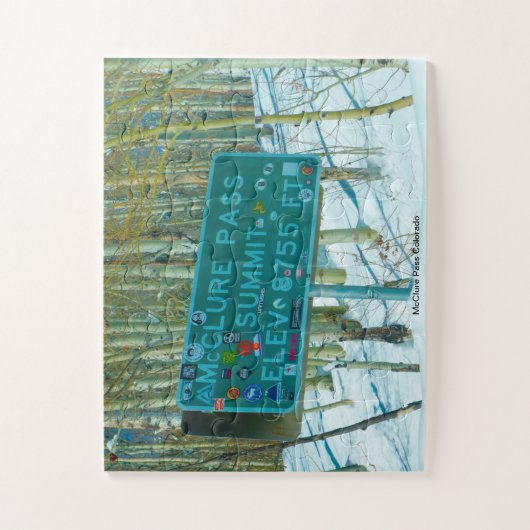 McClure Pass Colorado Puzzle (Vertikal)
