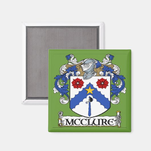 McClure-Wappen-Magnet Magnet (Vorderseite/Rückseite)