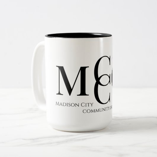 MCCO ZWEIFARBIGE TASSE (Vorderseite Links)