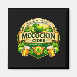 Mccockin Cider Mccain lustiger St. Patrick's Day H Magnet