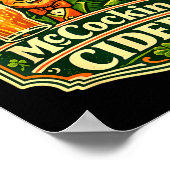 Mccockin Cider  Poster (Ecke)